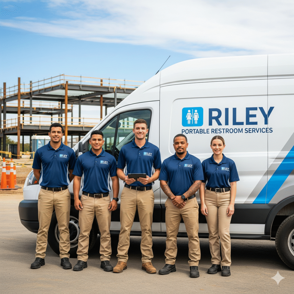riley portable restroom services team